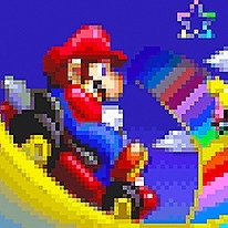 Better Colors Mario Kart: Super Circuit